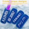 image6 Pack Reusable Popsicles Frozen Bags Ice Pop Stick Sleeves for Kids Popsicles Molds for Reusable Yogurt Tubes Popsicle Bulk Ice Pops Holder Useful Popsicle Holders for kids No DripBlue