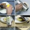 imageCheese Zester Grater Handheld with HandleLemon Citrus Zester Tool Graters for Kitchen Stainless Steel Salad Spinner Cake Decorating SuppliesPerfect Kitchen Gadgets Zucchini Nutmeg Ginger PeelerBlack
