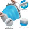 imageCollapsible Mop Bucket and Ice Bucket5L13 Gallon Household Cleaning Silicone Dust Mops Bucket Portable Bathroom Cleaning Supplies Square Bucket for Cleaning10L