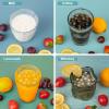 imageIce Cube Trays with Lids for Freezer 33 Sphere Ice Cube Tray with Easy Release for Iced Coffee or Ice Drinks Ice Tray with Lids Ice Cube Mold for Reusable Ice Cubes for Ice Bucket 3 PackBlueSky Blue