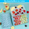 imageIce Cube Trays with Lids for Freezer 33 Sphere Ice Cube Tray with Easy Release for Iced Coffee or Ice Drinks Ice Tray with Lids Ice Cube Mold for Reusable Ice Cubes for Ice Bucket 3 PackBlueArgentinan Blue