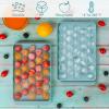 imageIce Cube Trays with Lids for Freezer 33 Sphere Ice Cube Tray with Easy Release for Iced Coffee or Ice Drinks Ice Tray with Lids Ice Cube Mold for Reusable Ice Cubes for Ice Bucket 3 PackBlueArgentinan Blue