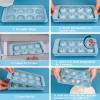 imageIce Cube Trays with Lids for Freezer 33 Sphere Ice Cube Tray with Easy Release for Iced Coffee or Ice Drinks Ice Tray with Lids Ice Cube Mold for Reusable Ice Cubes for Ice Bucket 3 PackBlueAero