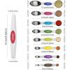 imageMagnetic Measuring Spoons Set with Leveler Stackable Stainless Steel Tablespoons for Baking Fits in Spice JarsMulticolor