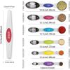imageMagnetic Measuring Spoons Set with Leveler Stackable Stainless Steel Tablespoons for Baking Fits in Spice JarsMulticolor