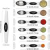 imageMagnetic Measuring Spoons Set with Leveler Stackable Stainless Steel Tablespoons for Baking Fits in Spice JarsSliver