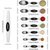 imageMagnetic Measuring Spoons Set with Leveler Stackable Stainless Steel Tablespoons for Baking Fits in Spice JarsSliver
