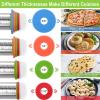 imageRolling Pin with Thickness Rings and Silicone Baking Mat Adjustable Stainless Steel Rolling Pins for Pasta or Sugar Decorating Cookies Bread Making Tools Fondant Roller for Dough Dumpling RavioliSilver
