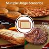 imageSilicone Baking Mat 2Pack NonStick Food Safe ampamp 157quotx118quot Reusable Silicone Mats  200Pcs Cookies Bags for Baking Oven Baking Sheet for Making Cookies Macaroons BreadRed2 Pack