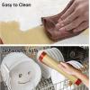 imageSilicone Baking Mat 2Pack NonStick Food Safe ampamp 157quotx118quot Reusable Silicone Mats  200Pcs Cookies Bags for Baking Oven Baking Sheet for Making Cookies Macaroons BreadRed2 Pack