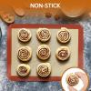 imageSilicone Baking Mat 2Pack NonStick Food Safe ampamp 157quotx118quot Reusable Silicone Mats  200Pcs Cookies Bags for Baking Oven Baking Sheet for Making Cookies Macaroons BreadRed2 Pack