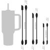 imageSpatula Set of 6 Silicone Mini Makeup Spatulas Small Scraper for Cooking or Baking Kitchen Gadgets Tiny Spoon for Mini Jar Cosmetics or Reusable Beauty Makeup Tools6