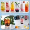 imageWIBIMEN Ice Cube Tray with Lid and Bin  Round Ice Trays for Freezer with Lid  Ice Cube Trays for Freezer with Ice Container 1quot2PACK BlackBlack