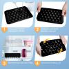 imageWIBIMEN Ice Cube Tray with Lid and Bin  Round Ice Trays for Freezer with Lid  Ice Cube Trays for Freezer with Ice Container 1quot2PACK BlackBlack