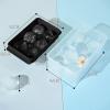 imageWIBIMEN Large Ice Cube Molds Big Round Whiskey Ice Cube Trays for Freezer Easy to Fill ampamp Release Whiskey Bourbon Cocktail19In6 Balls Blue2 PackBlack2 Pack