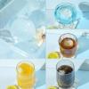 imageWIBIMEN Large Ice Cube Molds Big Round Whiskey Ice Cube Trays for Freezer Easy to Fill ampamp Release Whiskey Bourbon Cocktail19In6 Balls Blue2 PackBlack2 Pack