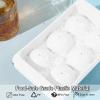 imageWIBIMEN Large Ice Cube Molds Big Round Whiskey Ice Cube Trays for Freezer Easy to Fill ampamp Release Whiskey Bourbon Cocktail19In6 Balls Blue2 PackWhite2 Pack