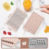 imageWIBIMEN Mini Ice Cube Trays Small Tiny Round Pebble Crushed Nugget Ice Trays for Freezer with Lid  Chilling Drinks Coffee Juice2 Pack055In  BluePink