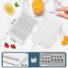 imageWIBIMEN Mini Ice Cube Trays Small Tiny Round Pebble Crushed Nugget Ice Trays for Freezer with Lid  Chilling Drinks Coffee Juice2 Pack055In  BlueWhite