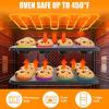 imageWIBIMEN Muffin Pan with 12 Silicone Cupcake Baking Cups  Nonstick Regular Size Cupcake Pan  Reusable Muffin Tin Baking Pans Set for Making Muffin Cakes Tart Bread1PCS 12Cup Regular2PCS 12Cup Regular