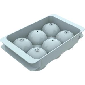 imageWIBIMEN Large Ice Cube Molds Big Round Whiskey Ice Cube Trays for Freezer Easy to Fill ampamp Release Whiskey Bourbon Cocktail19In6 Balls Blue2 PackBlue1 Pack