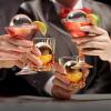 imageClear Ice Cube Maker  25quot Ball  Stainless Steel Clear Ice Maker  Compact Design  for Whiskey Cocktails Bourbon  2 PACK with Ice Tong ampamp Ice BoxMetallicRound