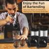 imageClear Ice Cube Maker  25quot Ball  Stainless Steel Clear Ice Maker  Compact Design  for Whiskey Cocktails Bourbon  2 PACK with Ice Tong ampamp Ice BoxMetallicRound