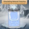imageClear Ice Cube Maker  25quot Ball  Stainless Steel Clear Ice Maker  Compact Design  for Whiskey Cocktails Bourbon  2 PACK with Ice Tong ampamp Ice BoxMetallicTrump