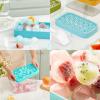 imageRound Ice Cube Tray Ice Ball Maker Mold for Freezer with Lid and Bin ampamp scoop Easy Release Circle Ice Cube Tray BPA Free for Ice Chilling Cocktail Whiskey Tea Coffee