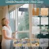 imageFlat Mop with 3 Pads Microfiber Mops for Floor Cleaning Adjustable Handle 2949 Dust Mop for Hardwood Floors Wet Dry Use on Laminate Wood Tile Vinyl Wall Mopping Bathroom Kitchen Household Supplies