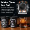 imageWhiskey Smoker Kit with Torch  Old Fashioned Cocktail Bourbon Smoker Kit  2 Clear Ice Ball Mold 2 Glasses 6 Flavor Wood Chip  AnniversaryChristmasBirthday Gifts for MenDadHasband No ButaneComplete Kit With Torch