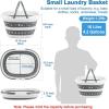 image:image35L Laundry Basket Collapsible Large Plastic Laundry Baskets with Wheels Space Saving Popup Laundry Hampers for Clothes Storage Organizer Folding Plastic Bin for Household RV Room Organization16L