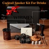 image:imageWhiskey Smoker Kit with Torch Old Fashioned Smoker Kit for Bourbon amp Whiskey  Drink Smoker Set with Wood Chips Gift for Men Dad HusbandFather 1Smoker Kit amp Ice Ball Molds amp GlassesWood Grain