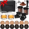 image:imageWhiskey Smoker Kit with Torch Old Fashioned Smoker Kit for Bourbon amp Whiskey  Drink Smoker Set with Wood Chips Gift for Men Dad HusbandFather 1Smoker Kit amp Ice Ball Molds amp GlassesWood Grain