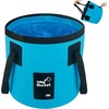 image:imageCollapsible Bucket with Handle 32 Gallon Foldable Car Wash Bucket Cleaning Bucket for Fishing Camping Gardening Storage Portable Wash Basin for RV Household Essentials amp Outdoor SuppliesBlue