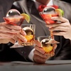 image:imageClear Ice Cube Maker  25 Round Ball  Stainless Steel Clear Ice Cube Molds  Sphere Mold amp Christmas Gift for Cocktails Drinks amp Bourbon Whiskey Gifts for Men Women Dad2 PacksMetallicRound