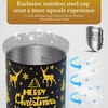 image:imageClear Ice Cube Maker  25 Round Ball  Stainless Steel Clear Ice Cube Molds  Sphere Mold amp Christmas Gift for Cocktails Drinks amp Bourbon Whiskey Gifts for Men Women Dad2 PacksChristmas Gift Collection